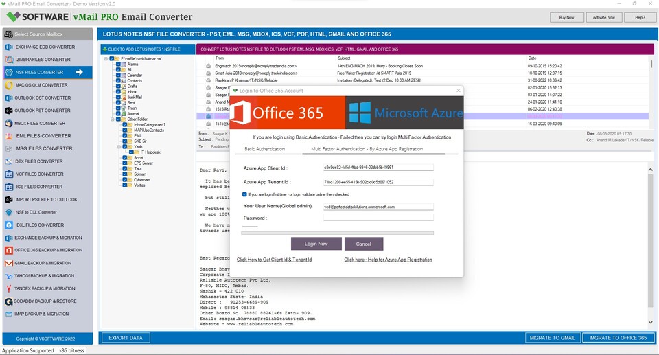 MIGRATE TO OFFICE 365