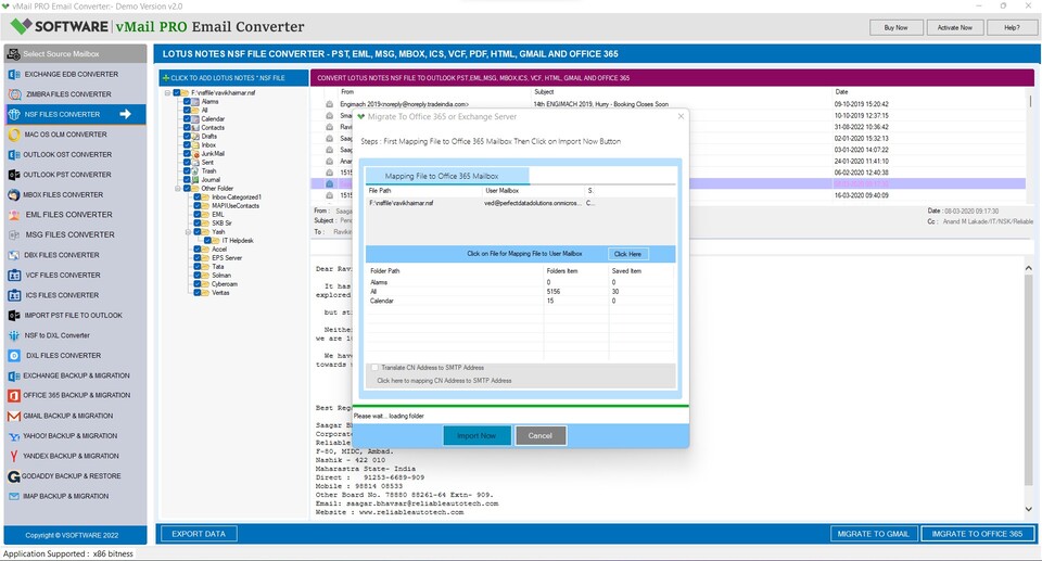 Start Mailbox Migration Process