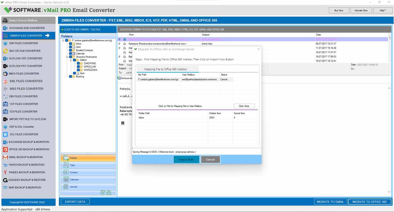 Start Mailbox Migration Process