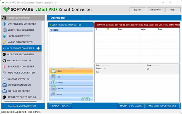 EML Files Converter to Outlook PST EML MSG MBOX Gmail & Migrations